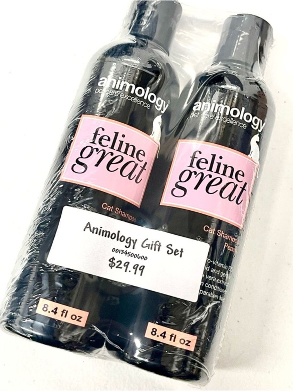 Feline Great Cat Shampoo Gift Set - Pink Label